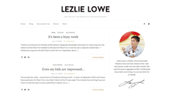 Desktop Screenshot of lezlielowe.com